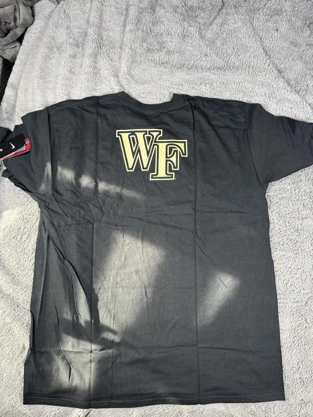 Wake Forest Demon Deacons Shirt Mens 2XL Black NCAA Football Nike Graphic Tee